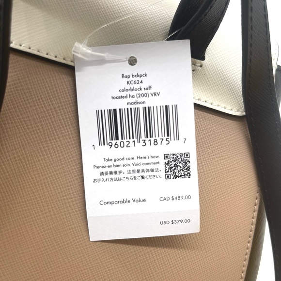 Kate Spade Madison Flap Backpack - Picture 11 of 11